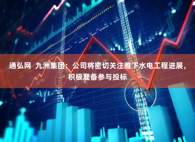 通弘网  九洲集团：公司将密切关注雅下水电工程进展，积极准备参与投标